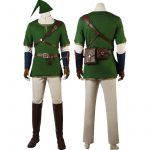 Game Twilight Princess Cosplay Costume Link Role-playing Battle Uniform Full Props With Hat Boots