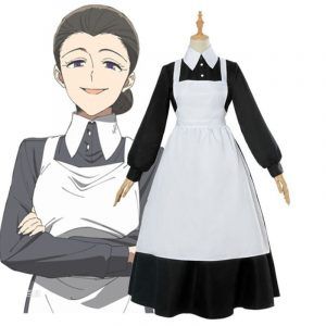 The Promised Neverland Isabella Krone Cosplay Costume Mama Sister Isabella Maid Dress