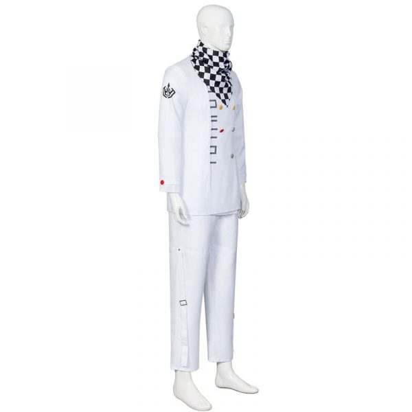 Danganronpa Kokichi Oma Cosplay Costumes White Suit