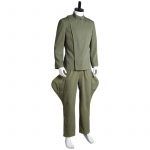 Star Cosplay Wars Imperial Officer Costume Olive Green Uniform Outfit Adult Men
