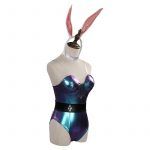 LoL Ahri KDA Cosplay Costume Bunny Girls Dress Jumpsuit Outfits