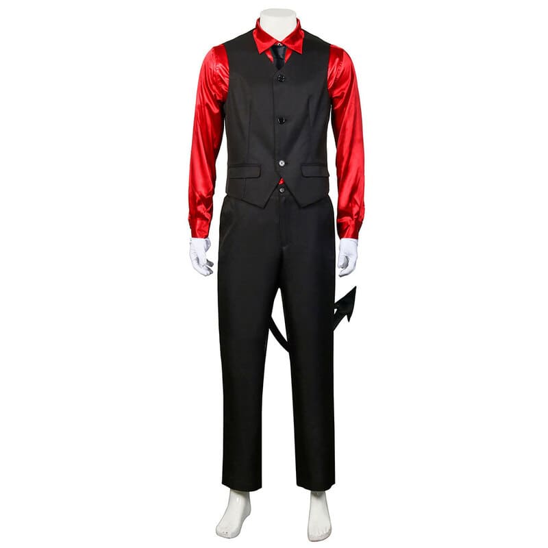 Game Helltaker Cosplay Suit Cerberus Costume Women Men Outfits Shirt Pants Jacket Gloves Tail Helltaker