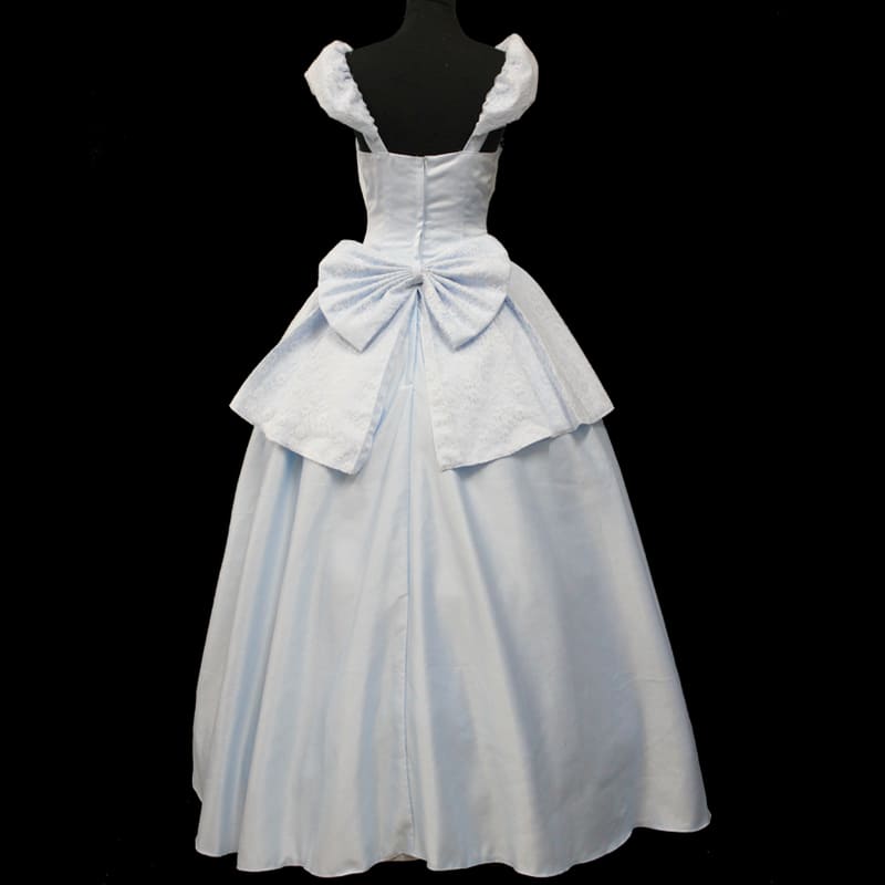 Cinderella Sleeveless Party Princess Dress Cosplay Costume Adult Women Ball Gown