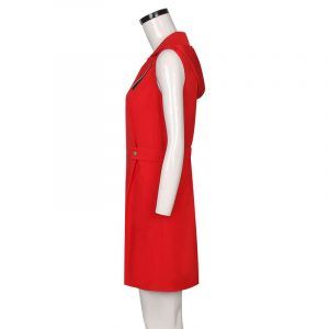 TV La Casa De Papel Dresses Costume for Adults The House of Paper Red Color One-piece Jumper Skirt