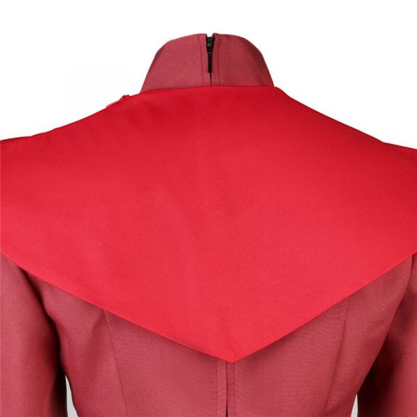 Avatar: The Last Airbender Ty Lee Cosplay Costume Red Uniform Suit for Women