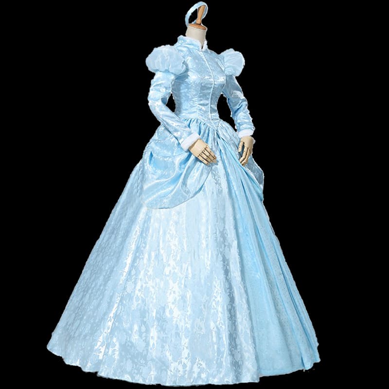 Cinderella Dress Long Sleeves Princess Dress for Women - Speed Cosplay