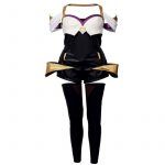Game K/DA Ahri Cosplay Costume Leather Uniform Women Sexy Jumpsuit