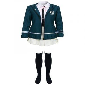 Danganronpa 2: Goodbye Despair Chiaki Nanami Cosplay jacket School Uniform Woman
