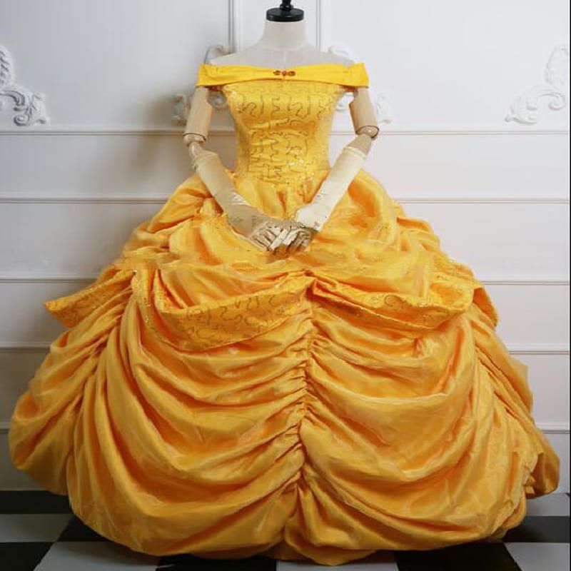 Moive Belle Princess Cosplay Costume