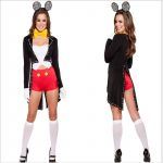 Womens Adult Minnie Shining Mouse Fancy Dress