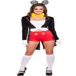 Womens Adult Minnie Shining Mouse Fancy Dress