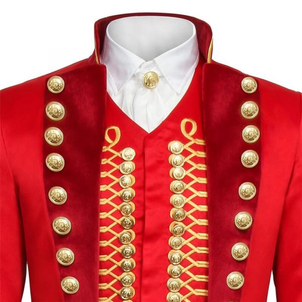 Movie The Greatest Showman P.T. Barnum Cosplay Costume Outfit Adult Men