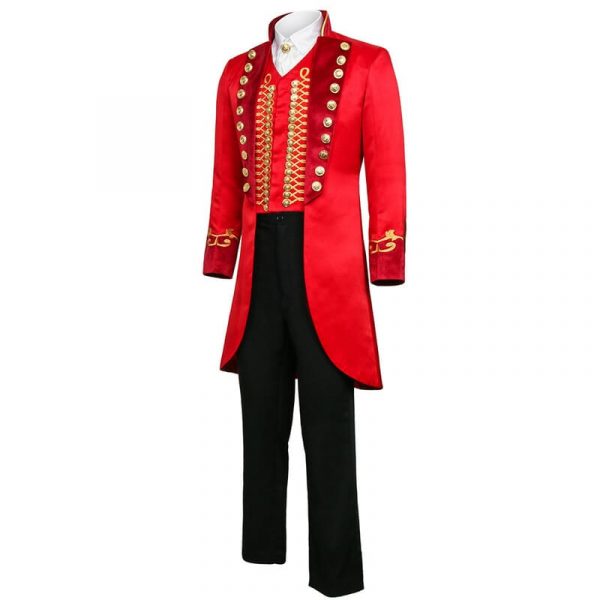 Movie The Greatest Showman P.T. Barnum Cosplay Costume Outfit Adult Men