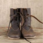 Medieval viking tudor cosplay boots