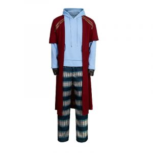 Thor Costume for Adult Men Endgame Fat 4 Full Set Red