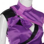 Game Mortal Kombat Mileena Cosplay Costume Full Set Sexy Purple