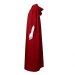 The Handmaid’s Tale Cloak Handmaid Offred Women Cosplay Dark Red Cloak