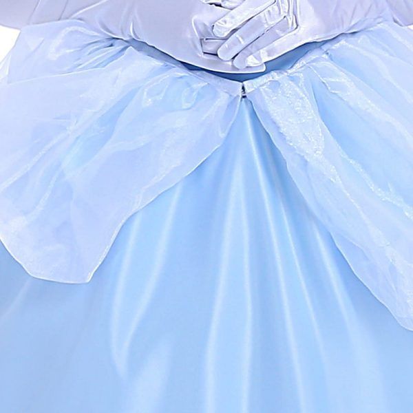 Movie Cinderella Gorgeous Party Princess Dress Cool Cosplay Costume Adult Women Ball Gown