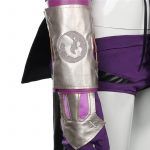 Game Mortal Kombat Mileena Cosplay Costume Full Set Sexy Purple