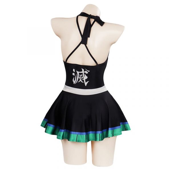 Anime Demon Slayer -Kanroji Mitsuri Cosplay Costume Swimwear Outfits