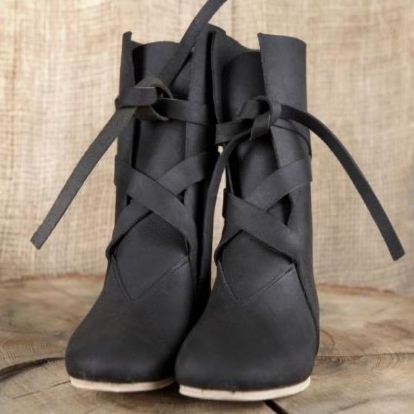 Medieval viking tudor cosplay boots