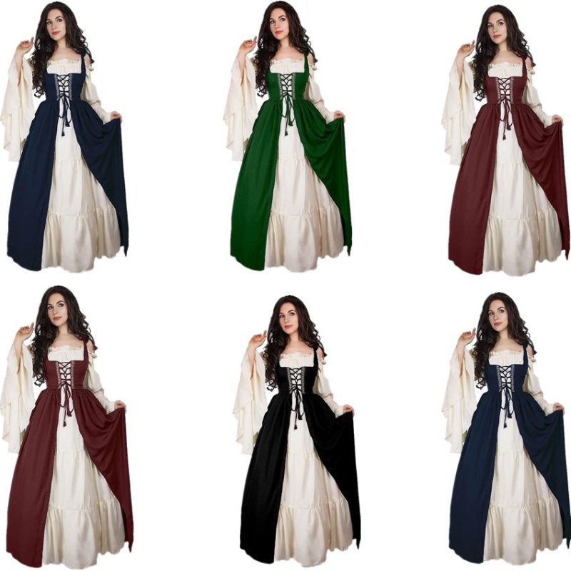 Palace Carnival Party Disguise Princess Female Vestido Robe Plus Size Noble