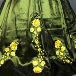 Cinderella Stepmother Green Party Princess Dress Fancy Cosplay Costume Adult Women Ball Gown