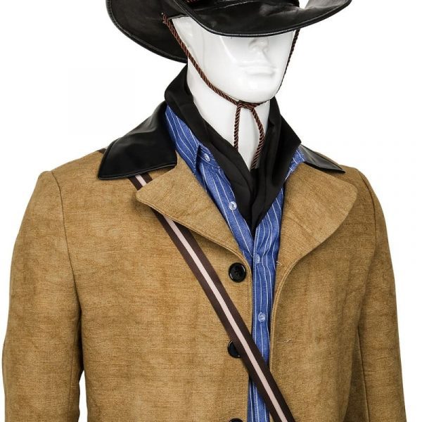 Game Red Dead Redemption 2 Arthur Morgan Cosplay Costume Gunslinger Full Outfit Suit