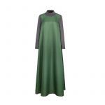 The Handmaid’s Tale S3 Handmaid Offred Green Cloak Cape Long Sleeve Dress with Hat