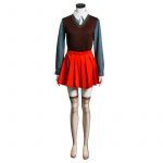 Danganronpa Yumeno Himiko Cosplay Costumes Dress Full Suit Game V3: Killing Harmony