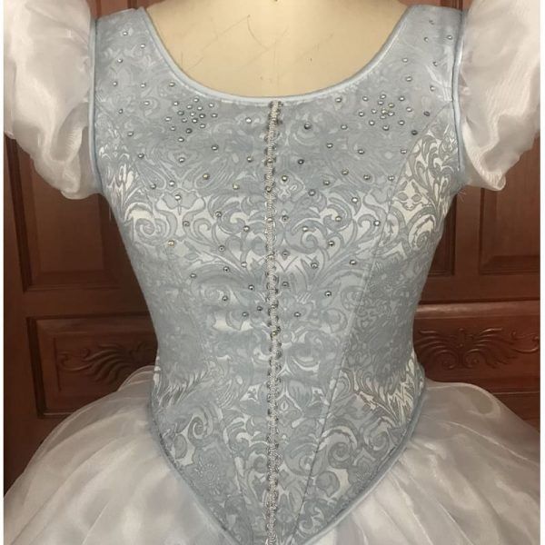 Anime Princess Cinderella Role-playing Party Dress Fancy Adult Women Ball Gown