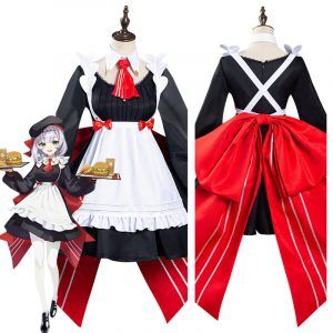 nime Genshin Impact x KFC Noelle Maid Dress