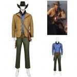 Game Red Dead Redemption 2 Arthur Morgan Cosplay Costume Gunslinger Full Outfit Suit