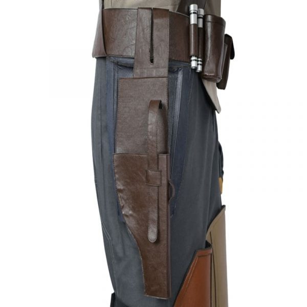 Adult Superhero Mandalorians Belt With Holster Cosplay Waist Decoration