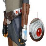 Adult Superhero Mandalorians Belt With Holster Cosplay Waist Decoration