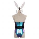 LoL Ahri KDA Cosplay Costume Bunny Girls Dress Jumpsuit Outfits