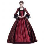 Medieval Palace Princess Dress Lace Long Sexy Dress for Women