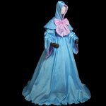 Cinderella Godmother Role-playing Clothes Fancy Cosplay Costume Adult Women Princess Dress