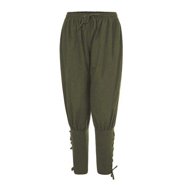 Medieval Cosplay Long Pants Renaissance Loose Pants