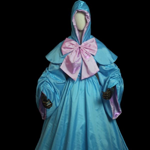 Cinderella Godmother Role-playing Clothes Fancy Cosplay Costume Adult Women Princess Dress