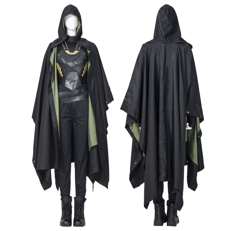 Loki Sylvie Role-playing Outfit Halloween Party Clothes Accessories
