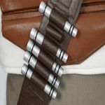 Adult Superhero Mandalorians Belt With Holster Cosplay Waist Decoration