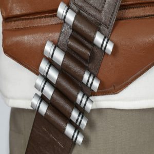Adult Superhero Mandalorians Belt With Holster Cosplay Waist Decoration