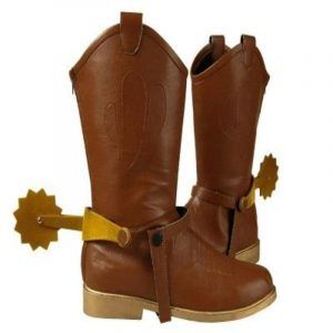 Movie Toys Cosplay Costume Cowboy Woody Boots For Men