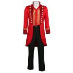 Movie The Greatest Showman P.T. Barnum Cosplay Costume Outfit Adult Men