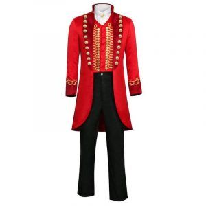 Movie The Greatest Showman P.T. Barnum Cosplay Costume Outfit Adult Men