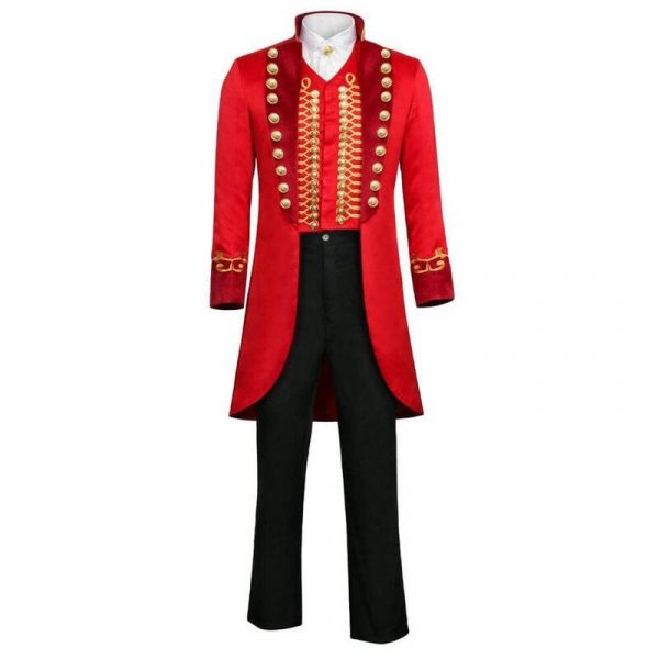 Movie The Greatest Showman P.T. Barnum Cosplay Costume Outfit Adult Men