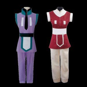 Anime Hunter x Hunter Shalnark Cosplay Couple Costume