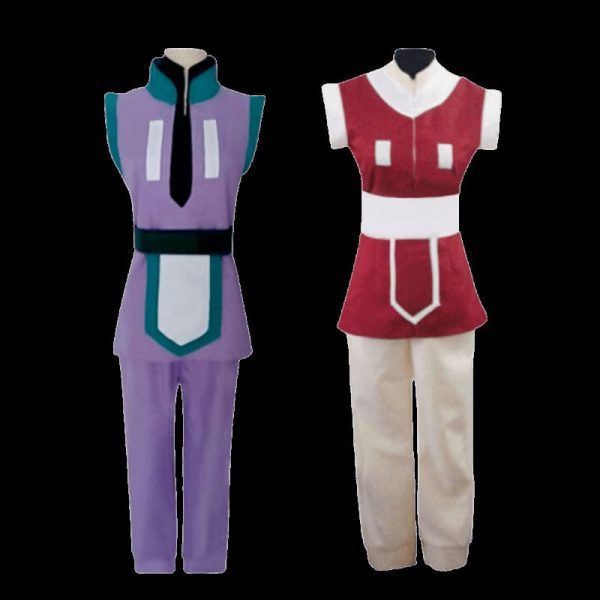 Anime Hunter x Hunter Shalnark Cosplay Couple Costume