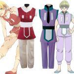 Anime Hunter x Hunter Shalnark Cosplay Couple Costume